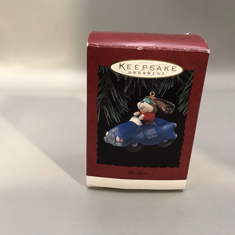 Hallmark Keepsake Christmas Ornament 1994 Super Terrific Brother Car
